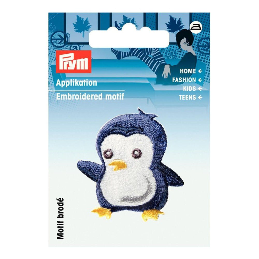 PRYM Mavi Penguen Desenli Aplike - 925549